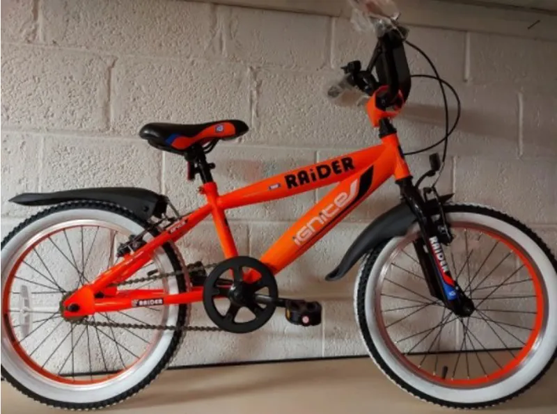 Raider Orange Kids Bike-1